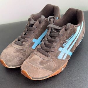 MAKE OFFER! Ben Sherman Brown & Blue Sneakers Shoes Kicks Men's sz 12US